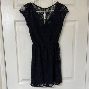 Black Lace Dress